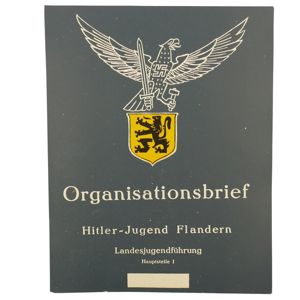 'Organisationsbrief Hitler-Jugend Flandern'