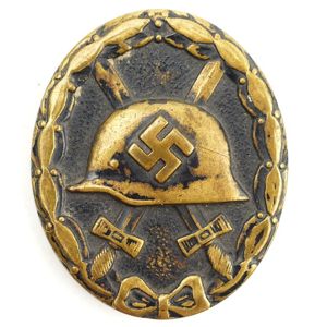 Verwundeten Abzeichen in Schwarz