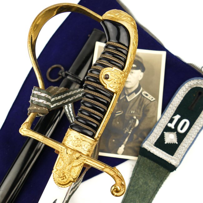 Wehrmacht Officer's Sword Grouping — image 8