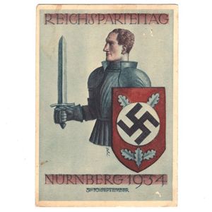'Reichsparteitag Nürnberg 1934' Postcard