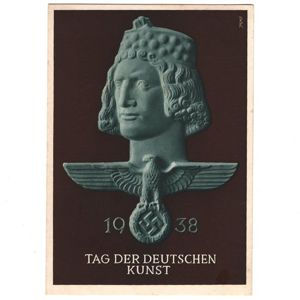 'Tag der Deutschen Kunst 1938' Postcard