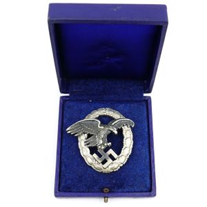 Cased Luftwaffe Observer Badge