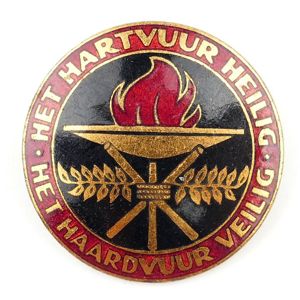 NSVO 'Het hartvuur heilig - Het haardvuur veilig' Badge
