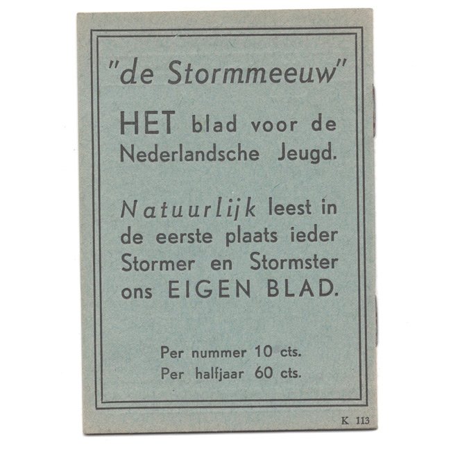 Nationale Jeugdstorm Geldboekje 1942 — image 4