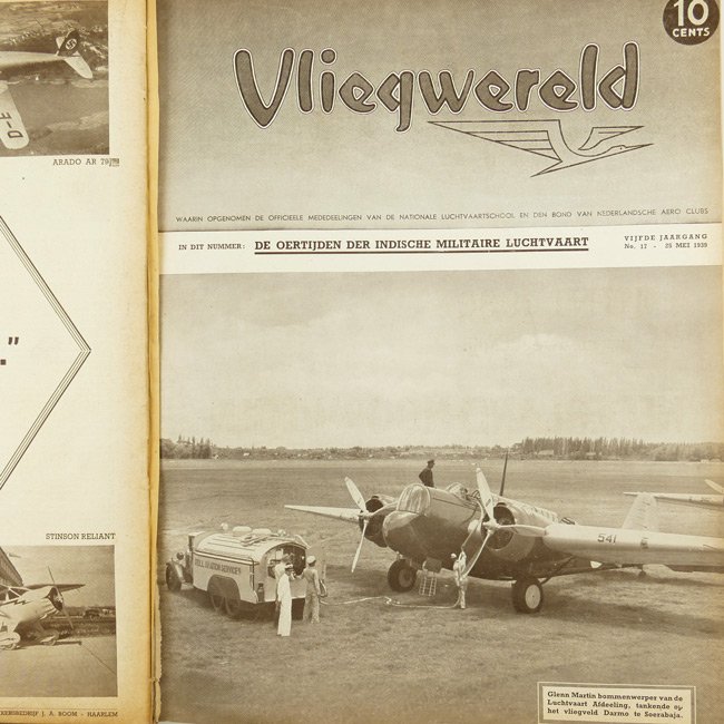 Dutch 'Vliegwereld' 1939/1940 Magazines — image 2