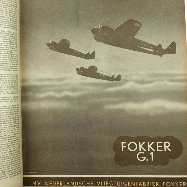 Dutch 'Vliegwereld' 1939/1940 Magazines — image 6