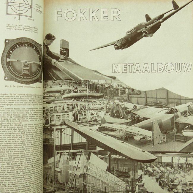 Dutch 'Vliegwereld' 1939/1940 Magazines — image 7