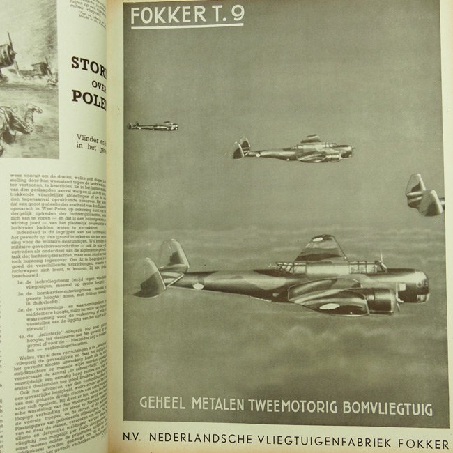 Dutch 'Vliegwereld' 1939/1940 Magazines — image 8