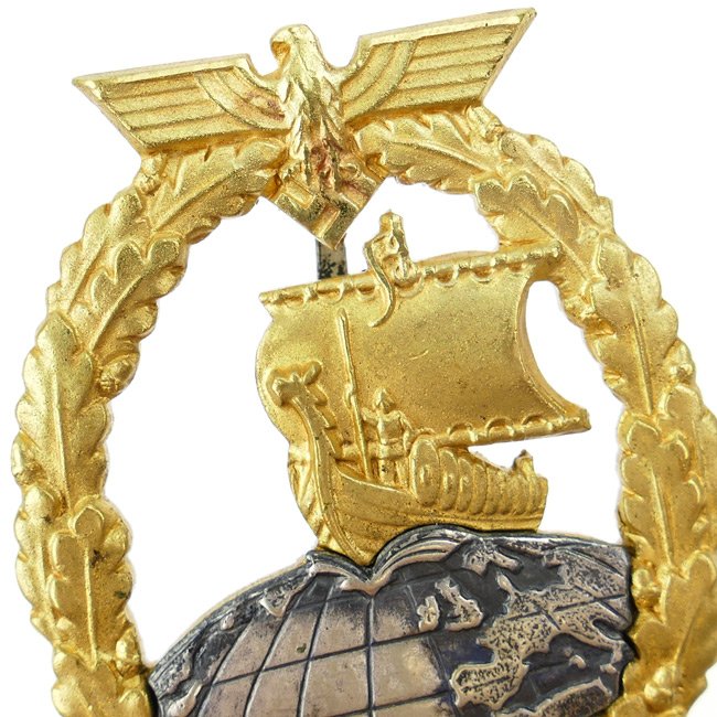 Kriegsmarine Auxiliary Cruiser War Badge — image 3