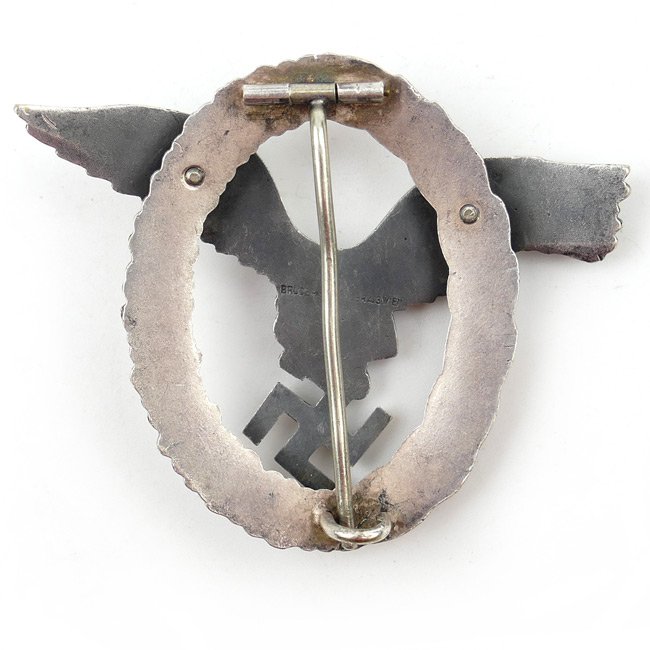 Luftwaffe Pilots Badge - 'Brüder Schneider' — image 4