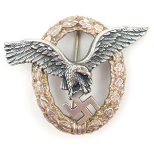 Luftwaffe Pilots Badge - 'Brüder Schneider'