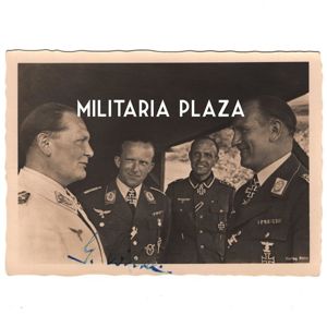 'Gustav Wilke' signed Luftwaffe Postcard