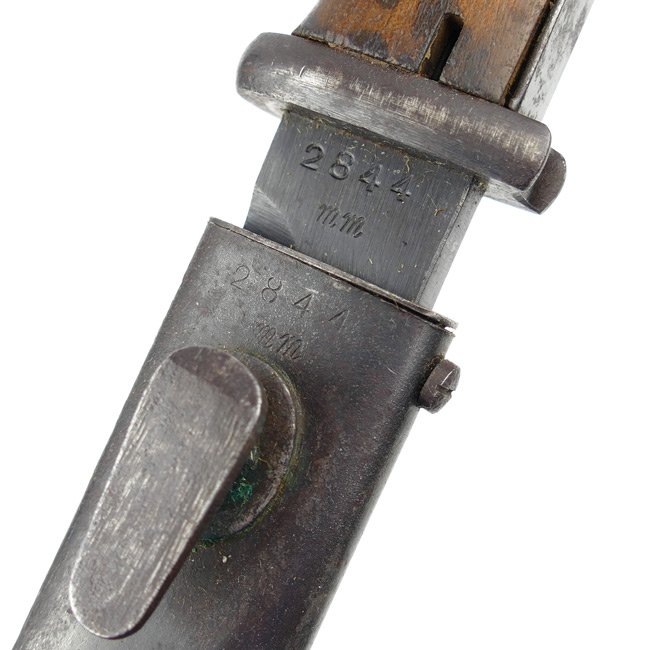 Matching K98 Combat Bayonet '43 asw' — image 4