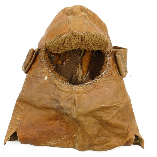 WW1 British RFC Cowl Pattern Flying Helmet — image 6