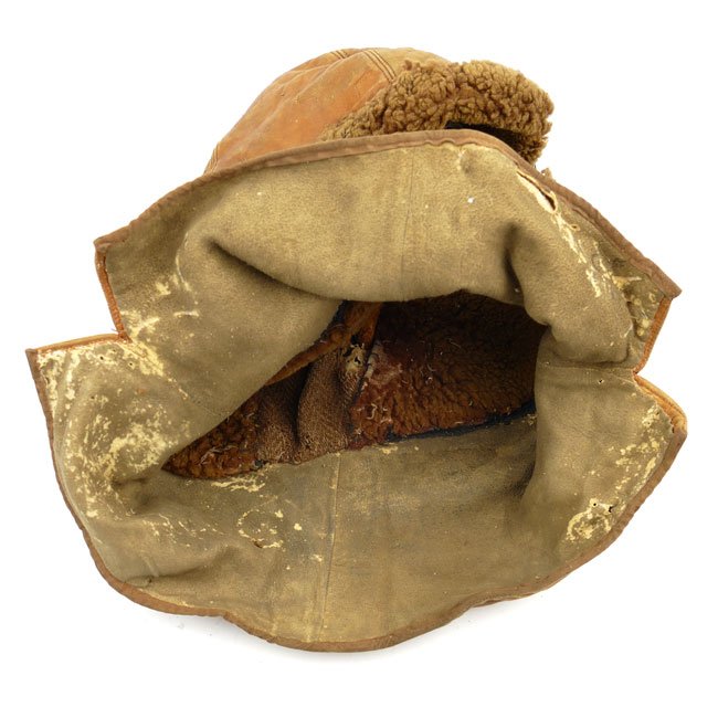 WW1 British RFC Cowl Pattern Flying Helmet — image 7