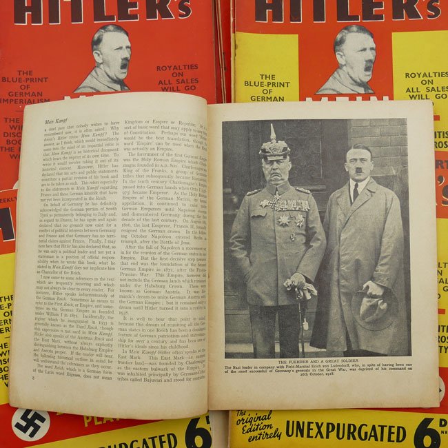British Edition of Adolf Hitler's 'Mein Kampf' — image 4