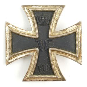 WW1 Iron Cross 1st Class - Deumer