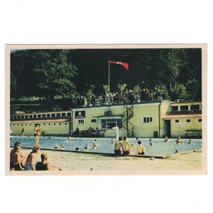 'Römerbad, Thermalfreibad' Postcard