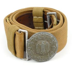 WH (Heer) Tropical Officer's Belt & Buckle