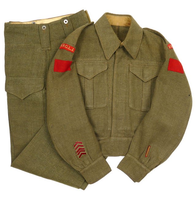 Canadian 'PPCLI' Battledress Tunic & Trousers — image 2