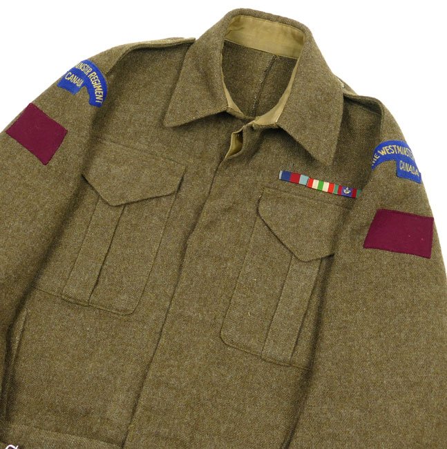 Canadian 'The Westminster Regiment' Battledress & Beret — image 2