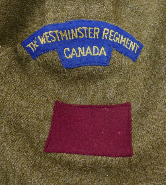 Canadian 'The Westminster Regiment' Battledress & Beret — image 6