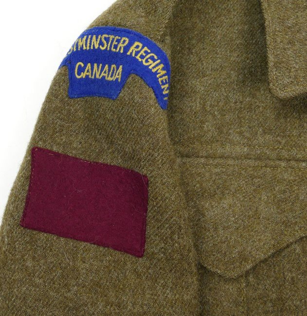 Canadian 'The Westminster Regiment' Battledress & Beret — image 7