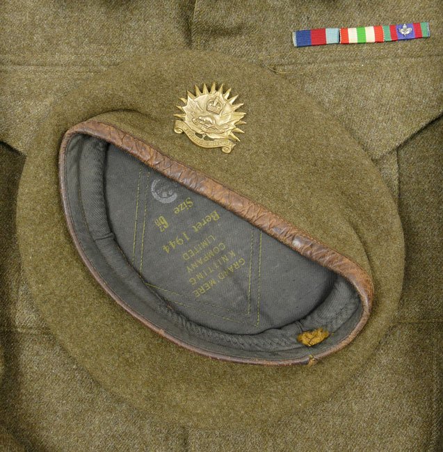 Canadian 'The Westminster Regiment' Battledress & Beret — image 8