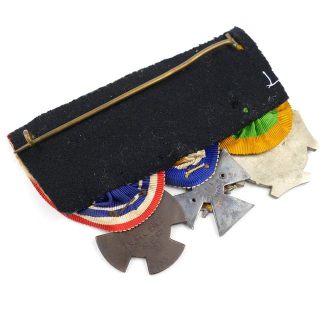 Dutch WW1 3-piece medal-bar — image 4