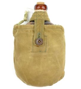 Russian Glass Canteen in Cover