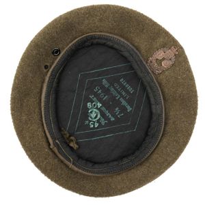Canadian RCEME Khaki Beret 1945
