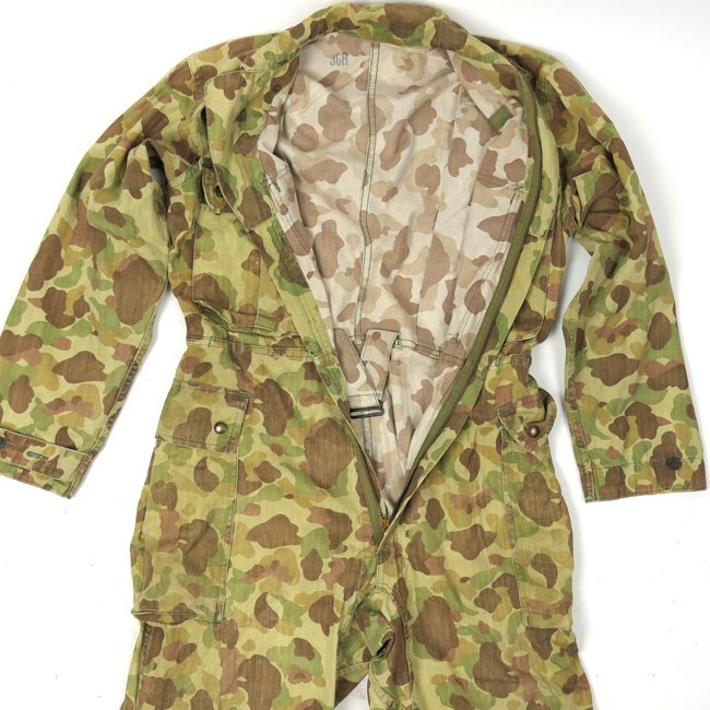 US Army HBT 'Frogskin' Camouflage Coveralls — image 6