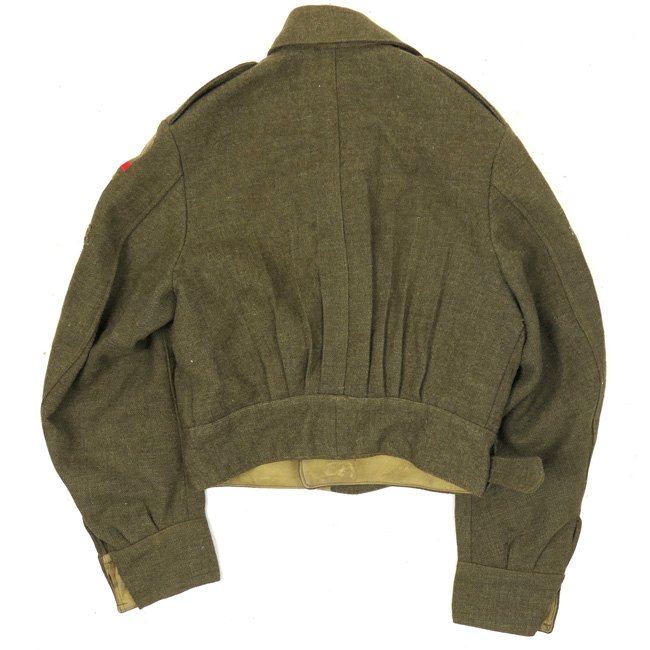 4th Canadian Armoured Division R.C.C.S. Battle Dress Jacket — image 10