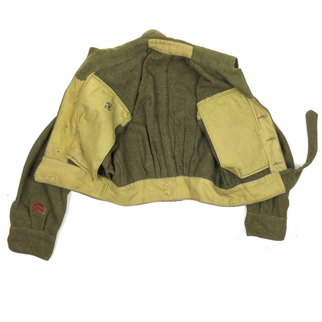 4th Canadian Armoured Division R.C.C.S. Battle Dress Jacket — image 7