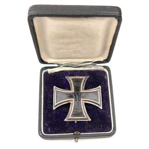 Cased WW1 Iron Cross 1st Class 'Meybauer'
