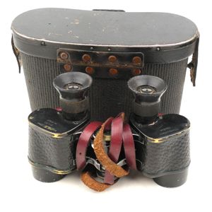 Cased German WW1 'Fernglas 03' Binoculars