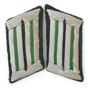 WH (Heer) 'Gebirgsjäger' Officer's Collar Tabs