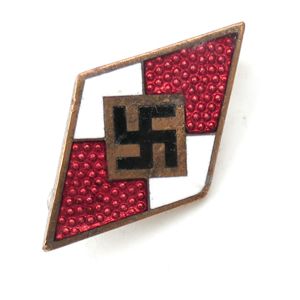 Hitler-Jugend Membership Badge 'RZM M1/72'