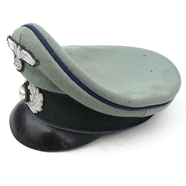 WH (Heer) Medical Officer's 'Crusher' Visor Cap — image 3