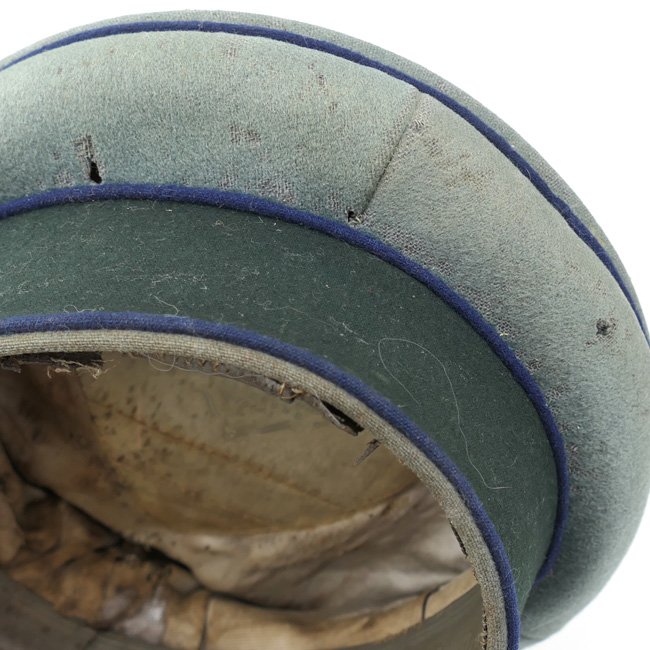 WH (Heer) Medical Officer's 'Crusher' Visor Cap — image 8