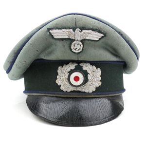 WH (Heer) Medical Officer's 'Crusher' Visor Cap