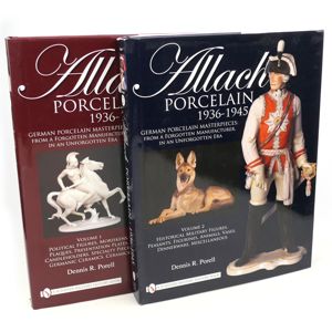 Set of 2 'Allach Porcelain' Reference Books