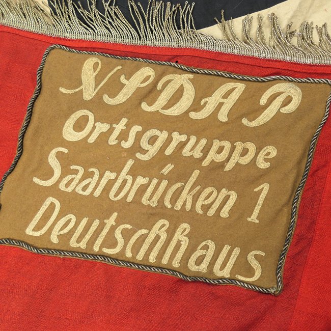 NSDAP Ortsgruppe 'Saarbrücken' Flag — image 2