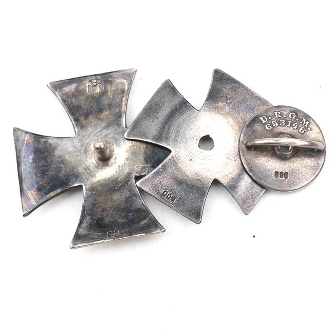 WW1 Iron Cross 1st Class 'Meybauer' in Prinzen Size — image 4