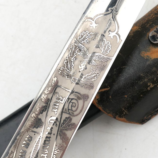 Etched Heer/Luftwaffe K98 Dress Bayonet — image 3