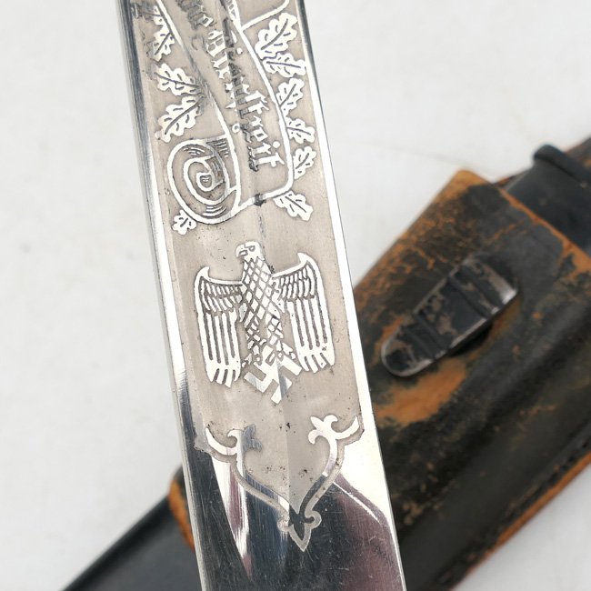 Etched Heer/Luftwaffe K98 Dress Bayonet — image 4