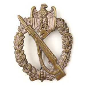 Infantry Assault Badge in Silver 'Schickle'
