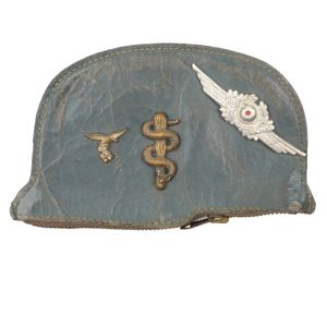 Luftwaffe Helmet Shaped Leather Wallet