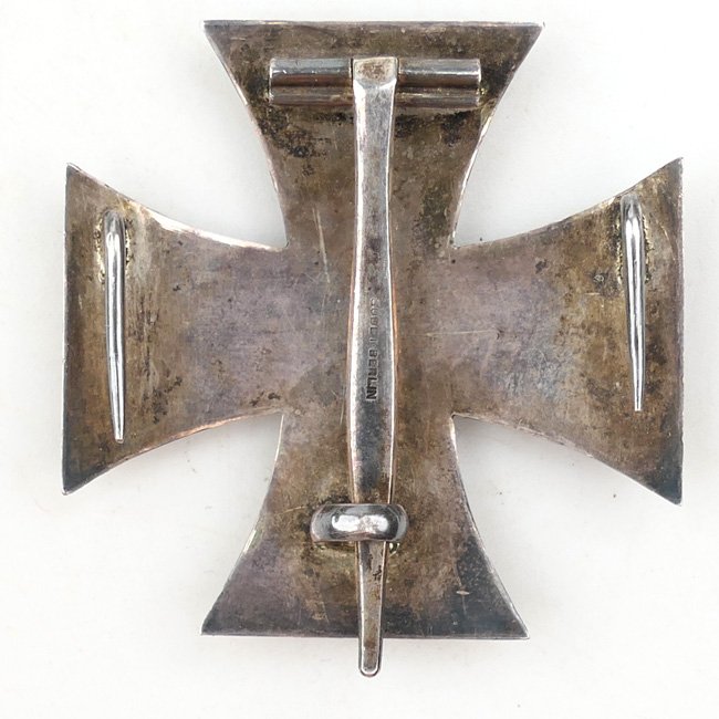 WW1 Iron Cross 1st Class 'Godet' with Hooks — image 3