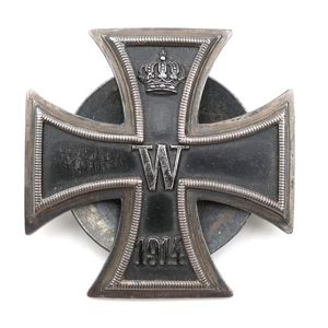 WW1 Iron Cross 1st Class - Screw-Back
